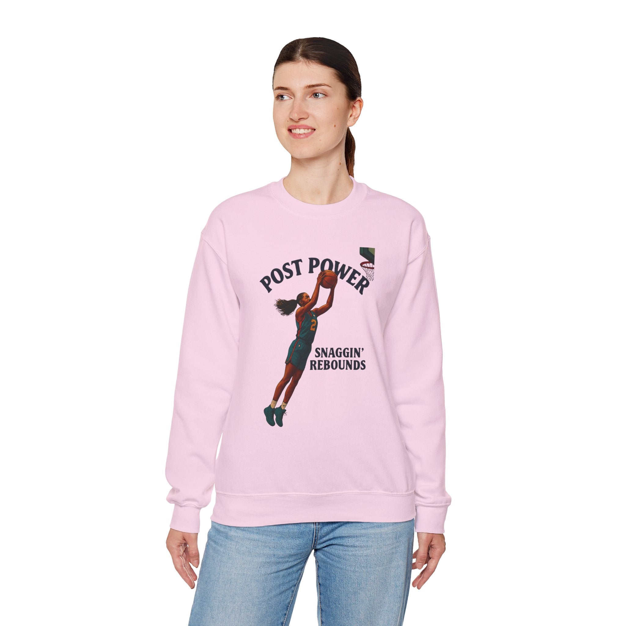 Dynamic Basketball Sweatshirt, Comfortable Crewneck for Sports Lovers