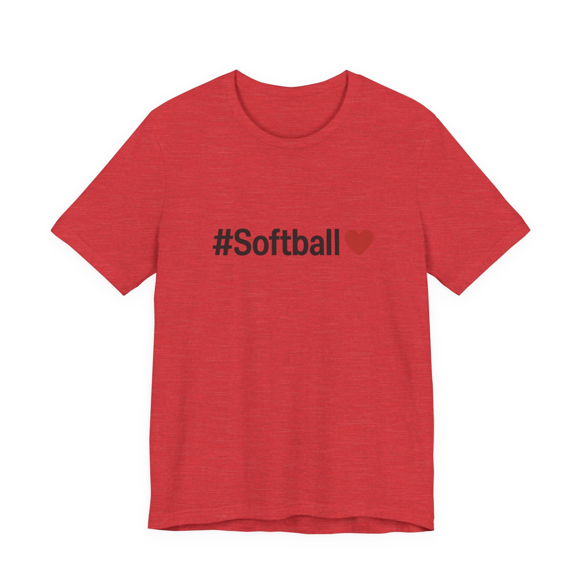 Softball Love Tee - Unisex Jersey Short Sleeve Shirt