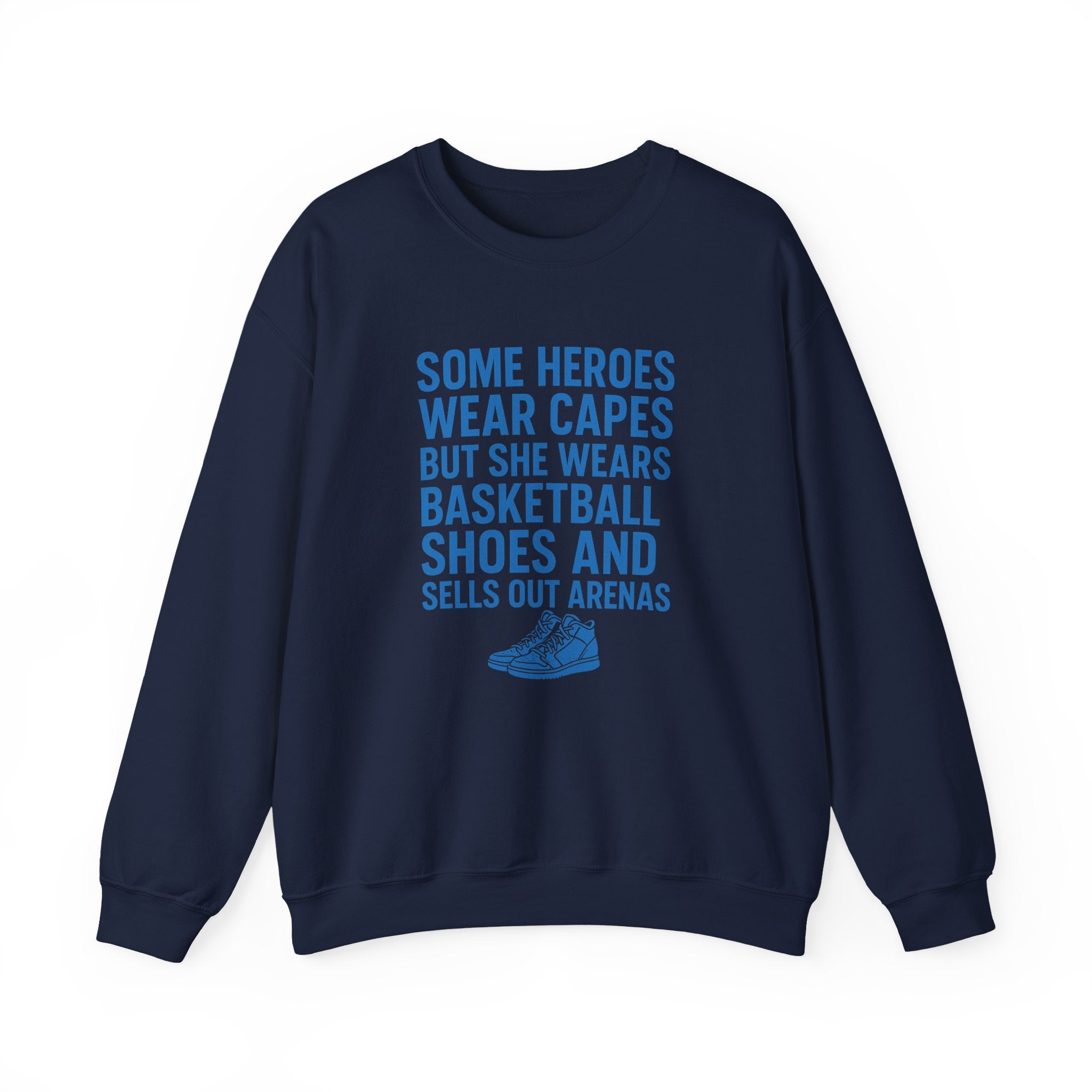 Basketball Hero Sweatshirt | Unisex Heavy Blend Crewneck