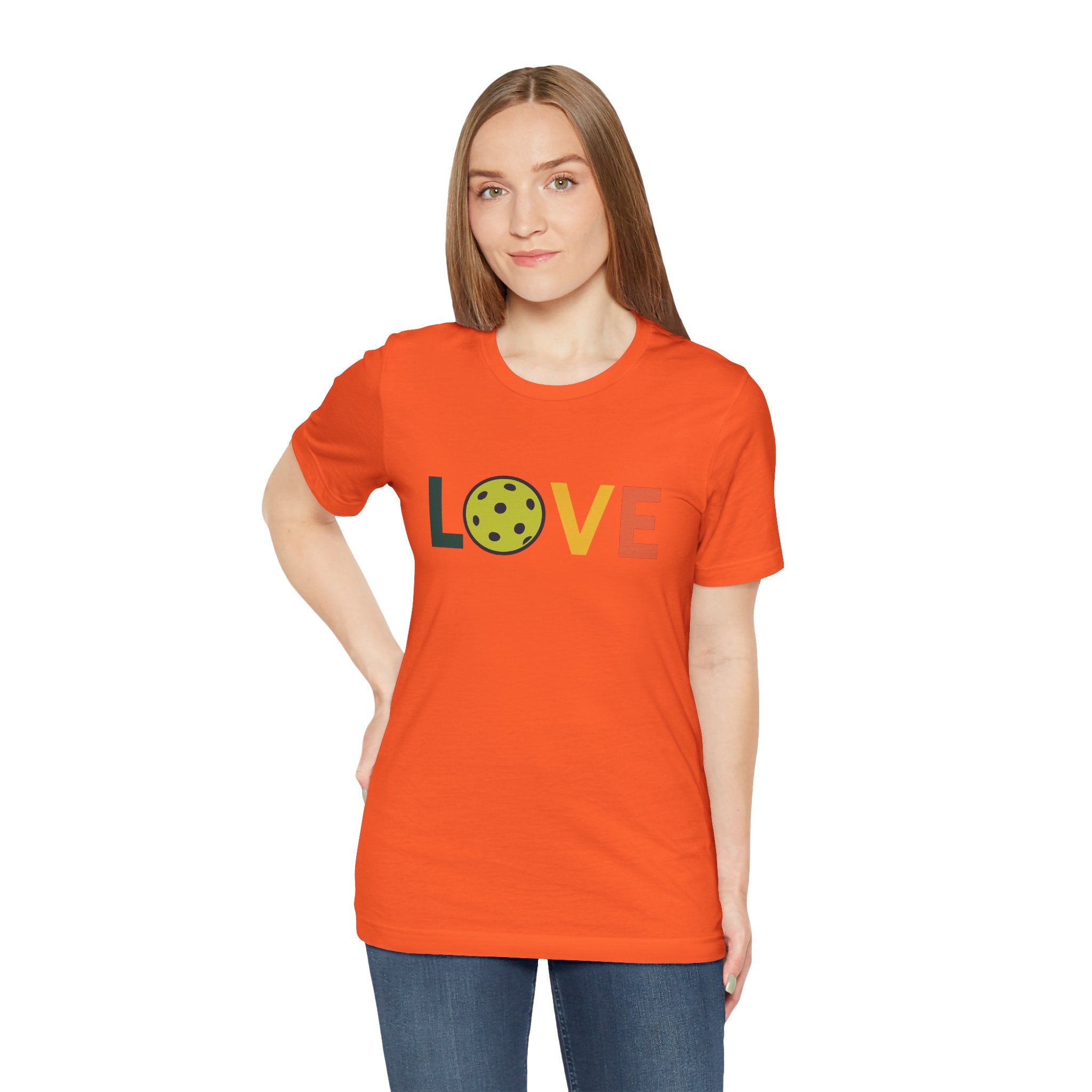 Pickleball Love Tee | Unisex Jersey Short Sleeve Shirt