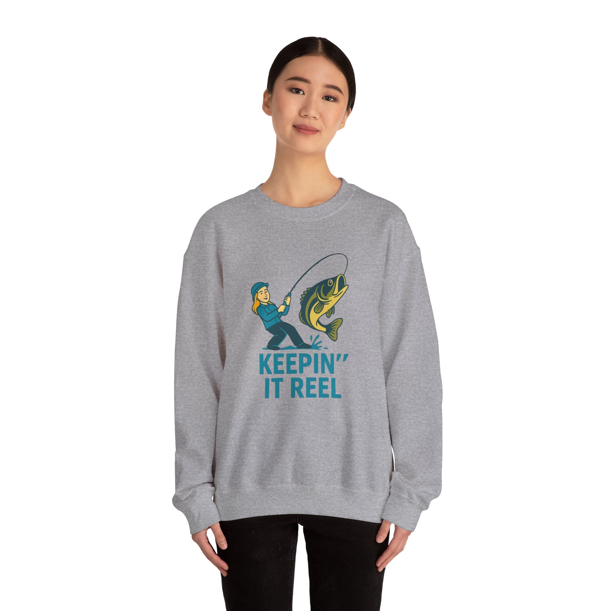 Keepin' It Reel Fishing Sweatshirt