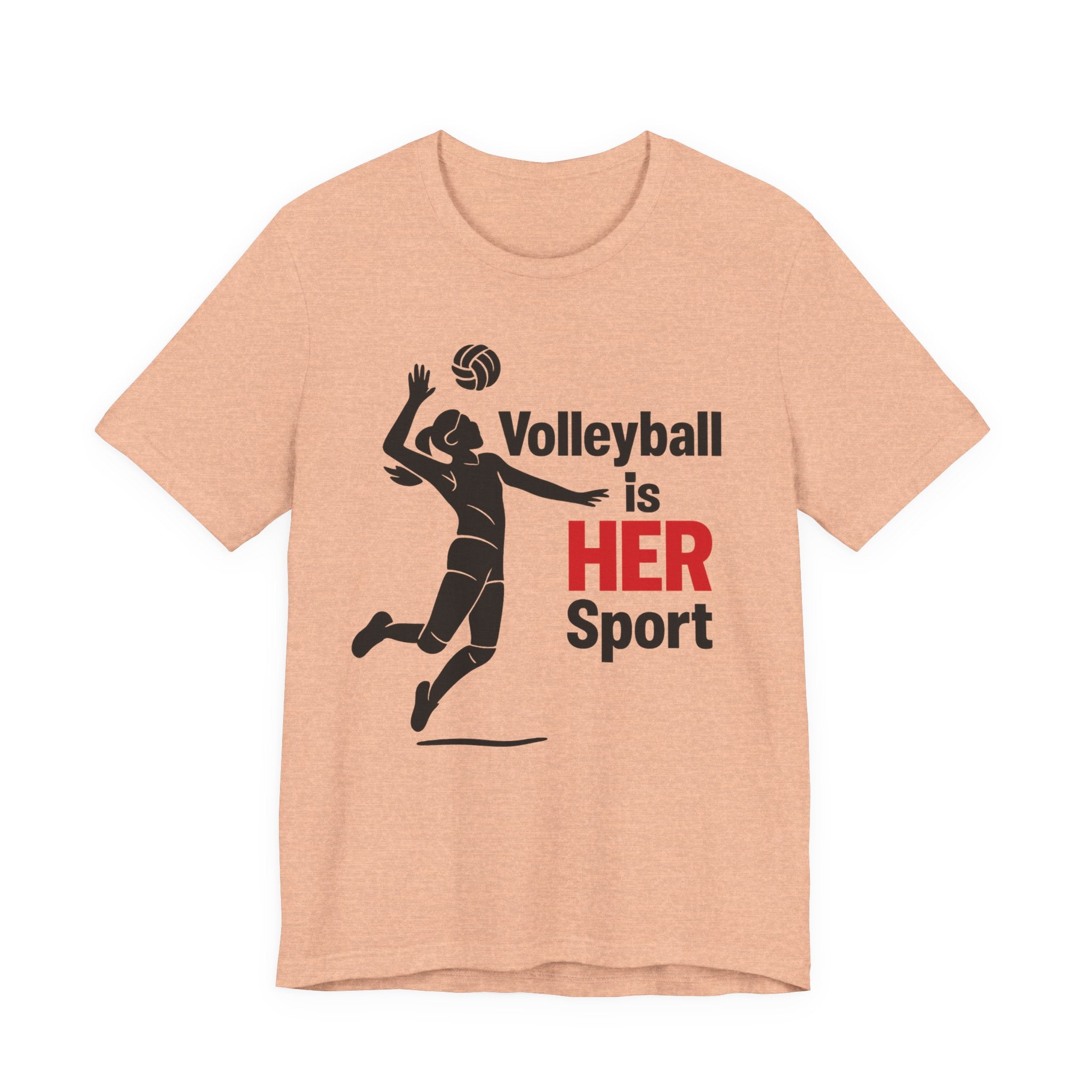 Women's Sports Pride Tee - Volleyball Is Her Sport