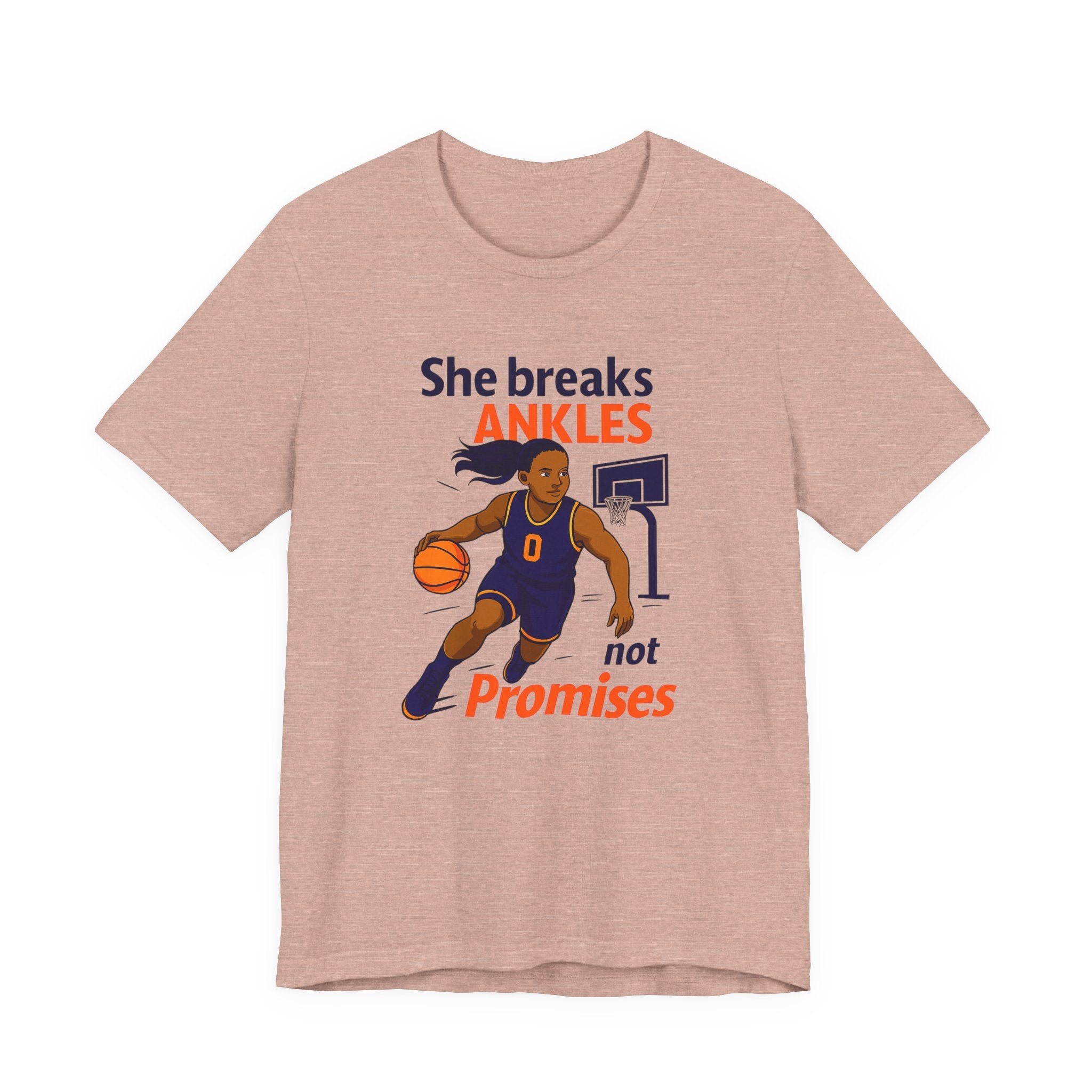 Women's Sports Support Tee - She Breaks Ankle Women's Sports