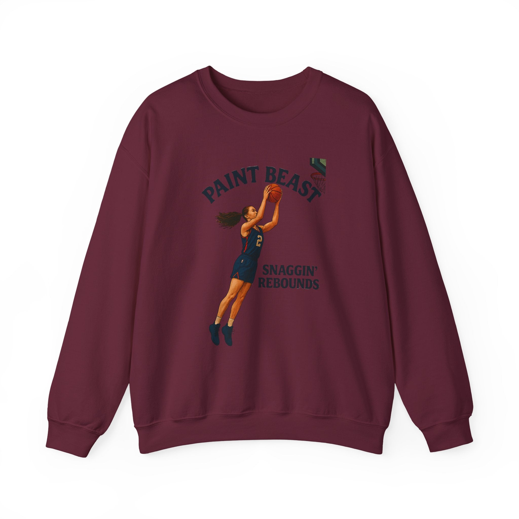 Sporty Graphic Sweatshirt for Athletes, Perfect for Game Days