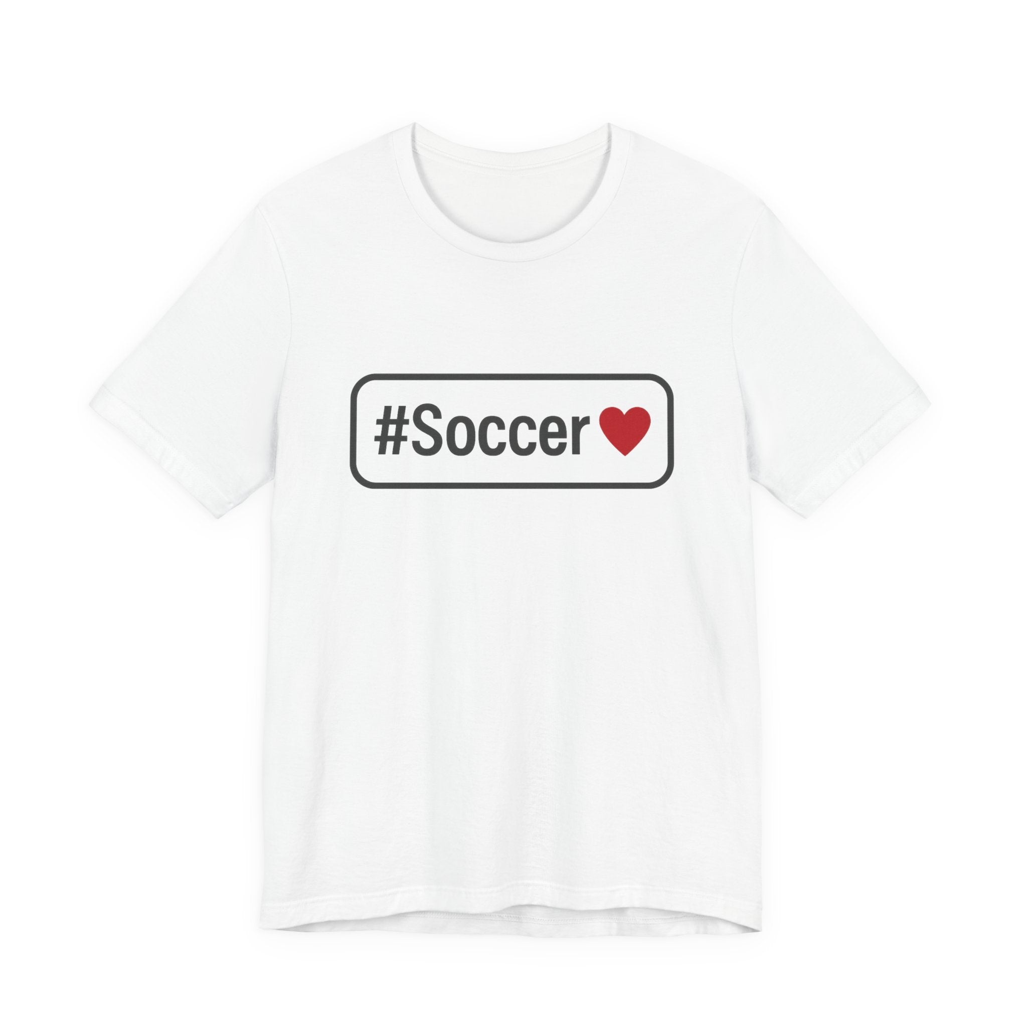 #Soccer Love Unisex Tee – Perfect for Fans