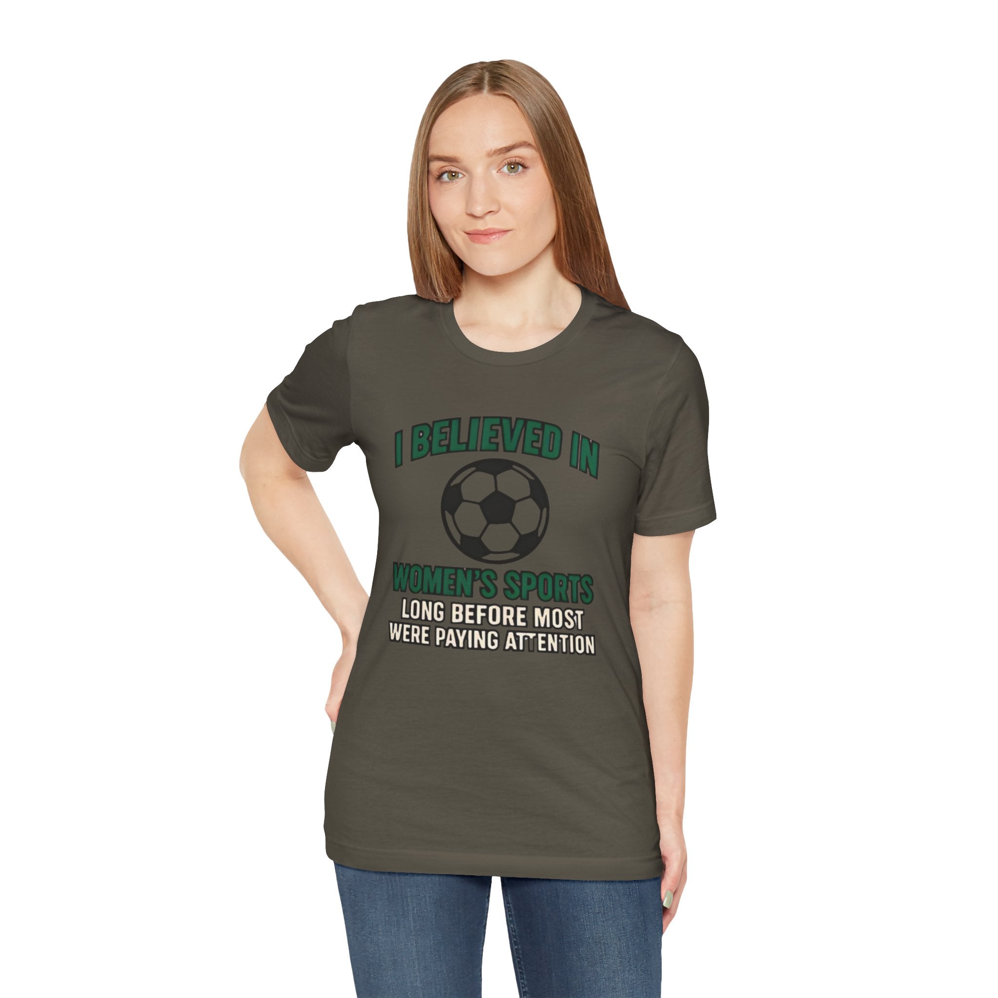 Empowering Women's Sports Tee - Unisex Jersey Short Sleeve T-Shirt