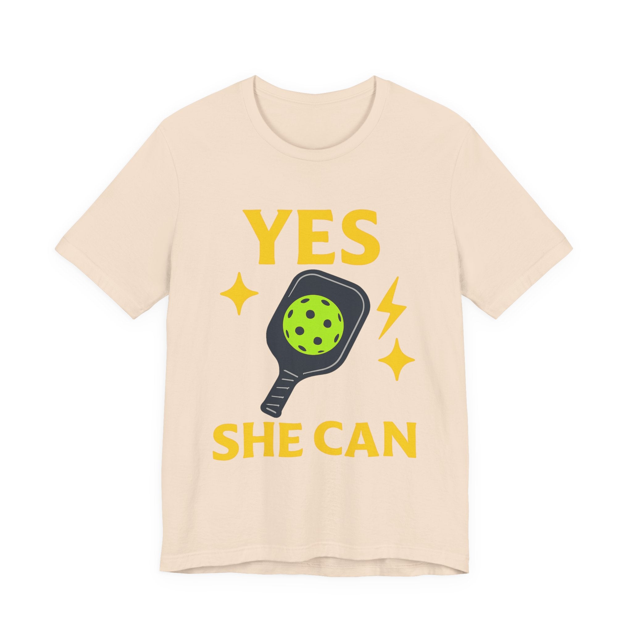 Yes, She Can Pickleball Unisex Tee