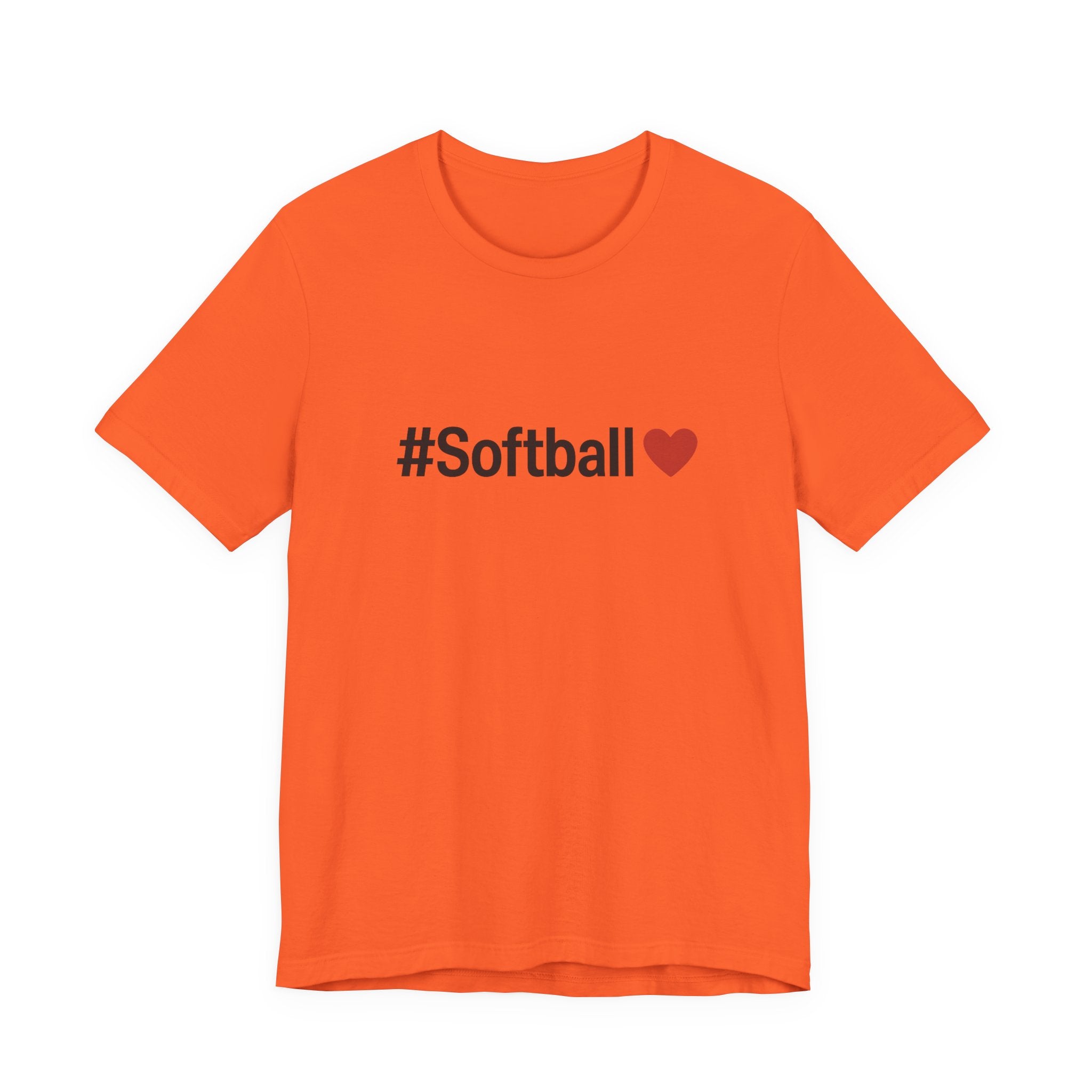 Softball Love Tee - Unisex Jersey Short Sleeve Shirt