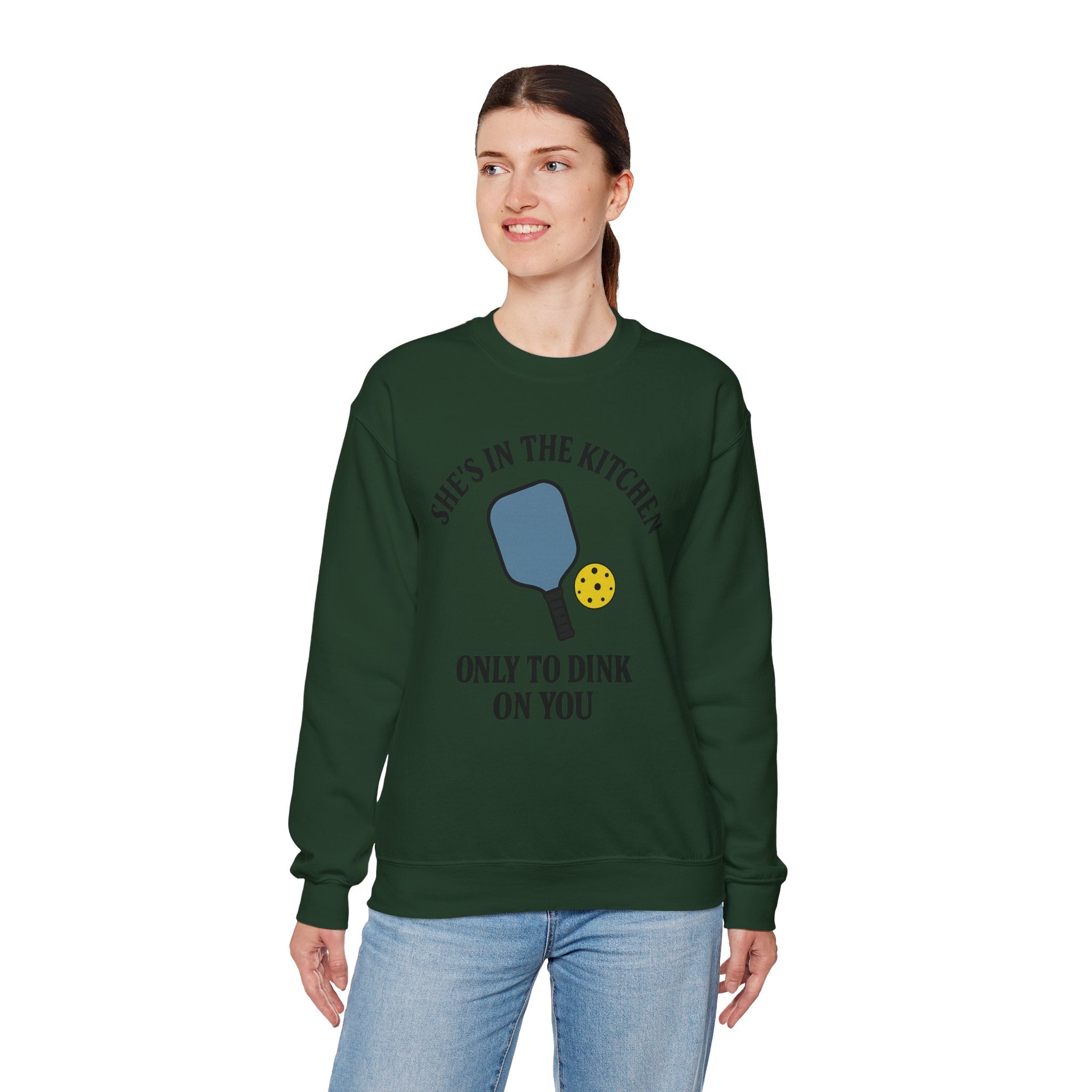 She's In The Kitchen Sweatshirt, Unisex Crewneck