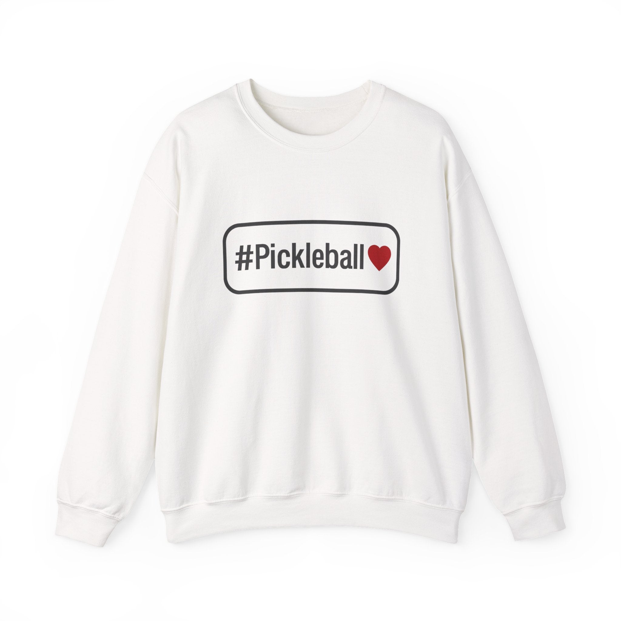 Pickleball Heart Crewneck Sweatshirt