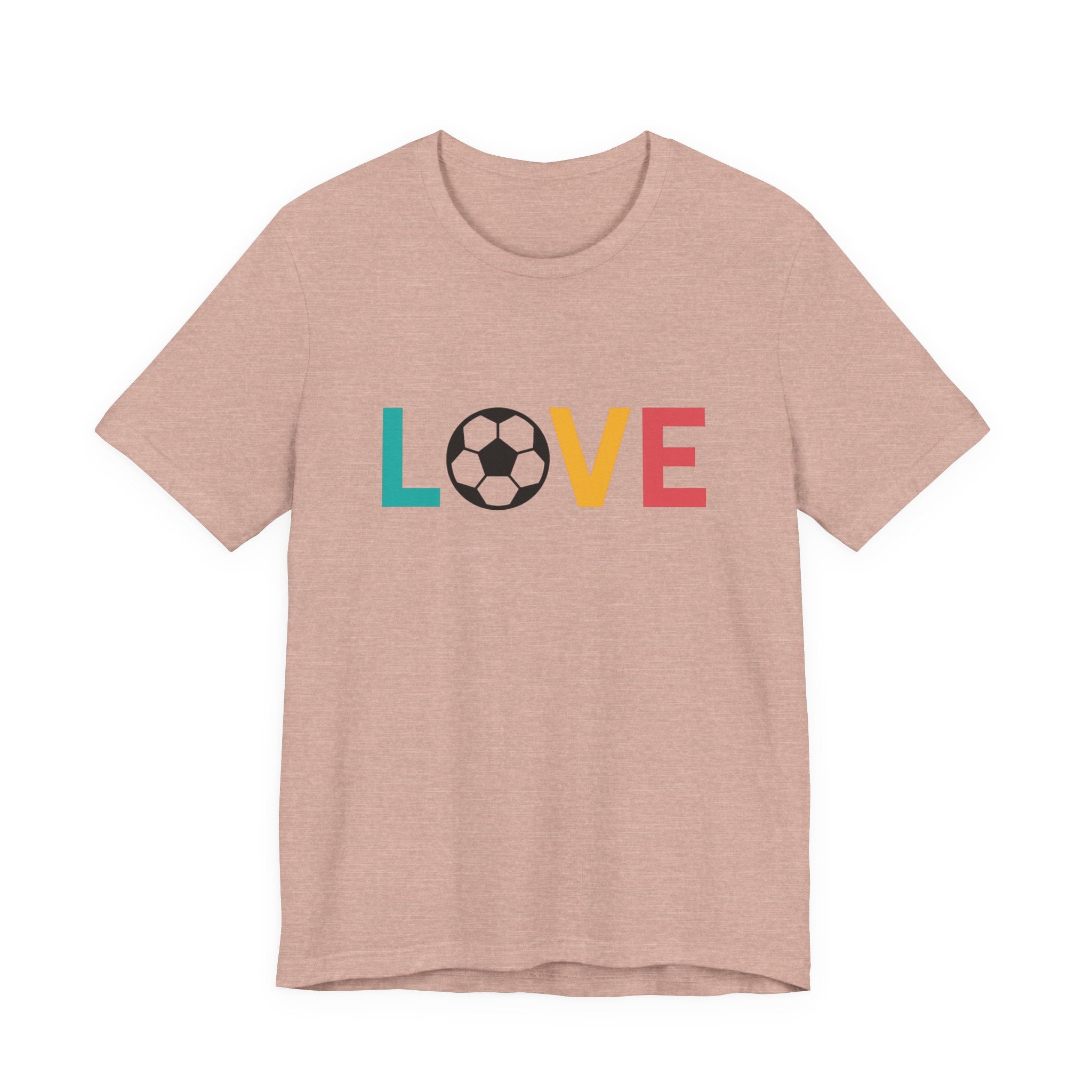 Love Soccer Unisex Tee, Sports Fan Shirt