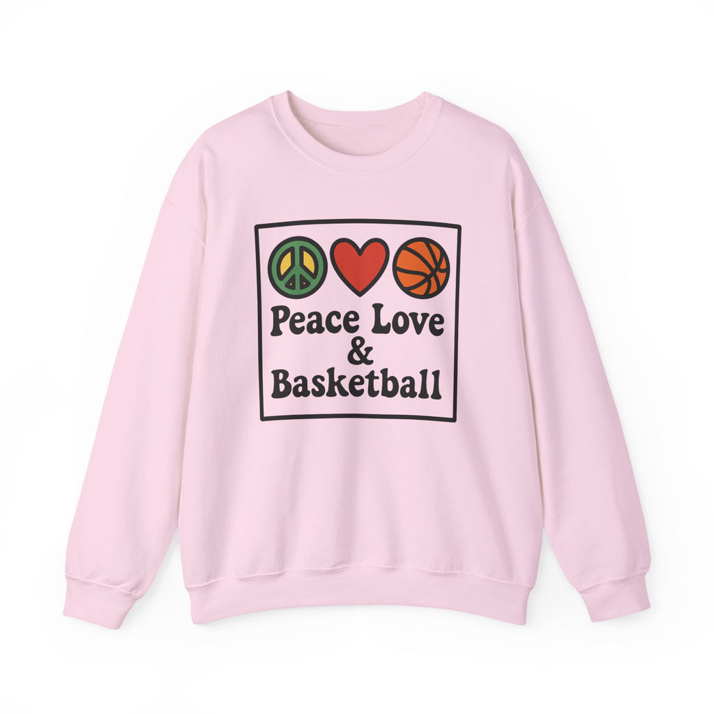 Peace Love & Basketball Sweatshirt