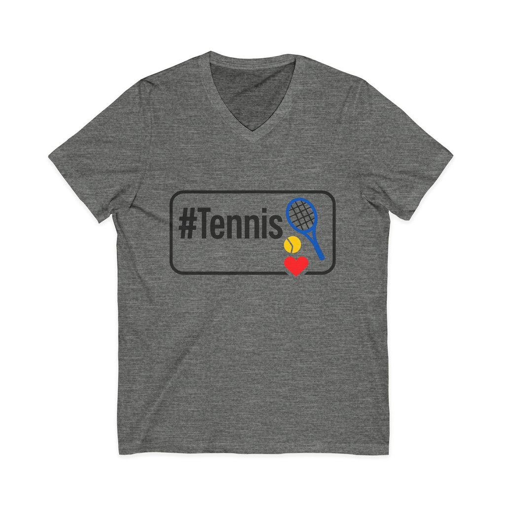 Tennis Love Unisex V-Neck Tee