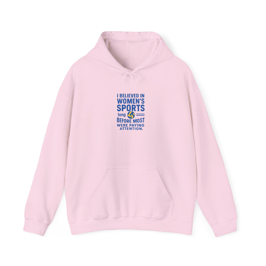 Women's Sports Advocacy Hoodie