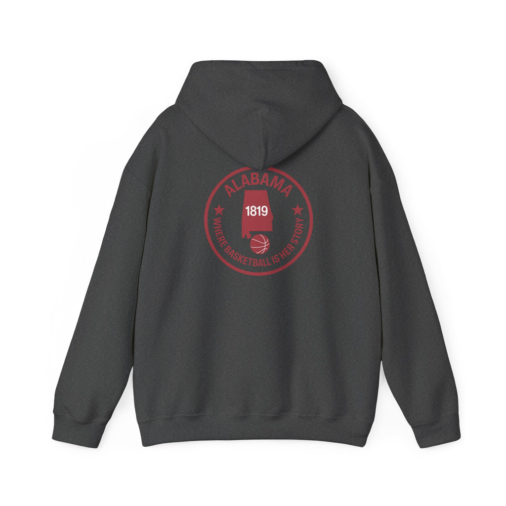 Alabama Basketball Circle Logo Hoodie — '1819' University Sports Pullover