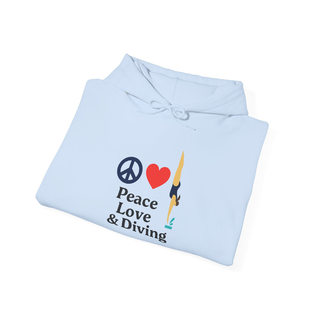 Peace Love & Diving Hoodie