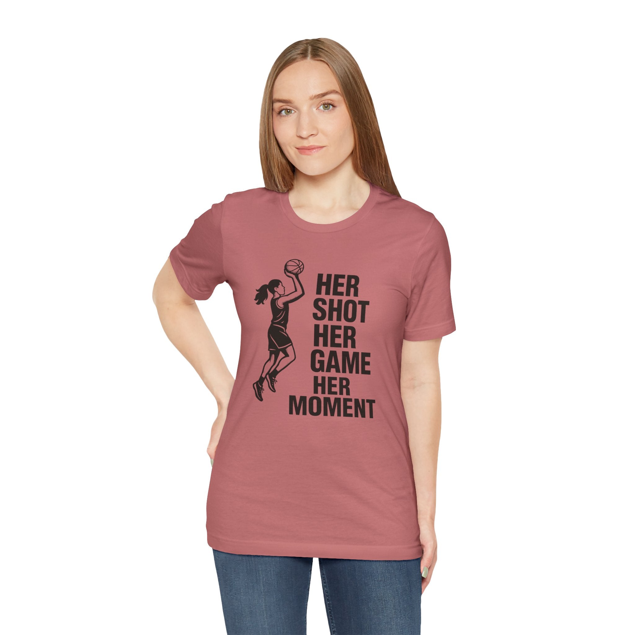 Empowering Women's Basketball Tee, Sports Shirt