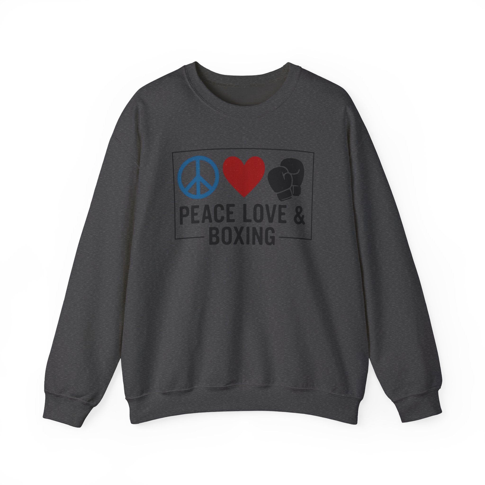 Peace Love Boxing Crewneck Sweatshirt