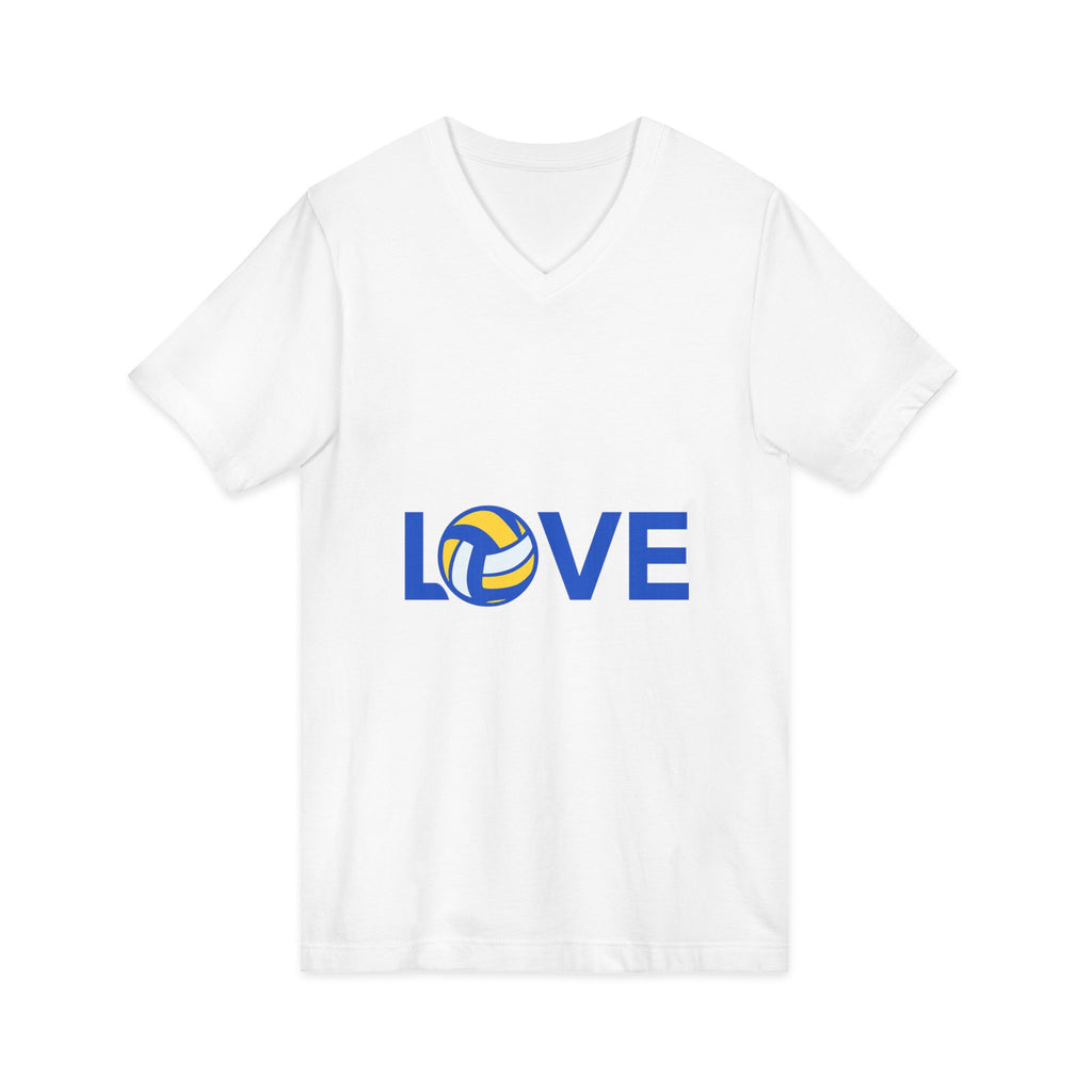 Love Volleyball Unisex V-Neck Tee