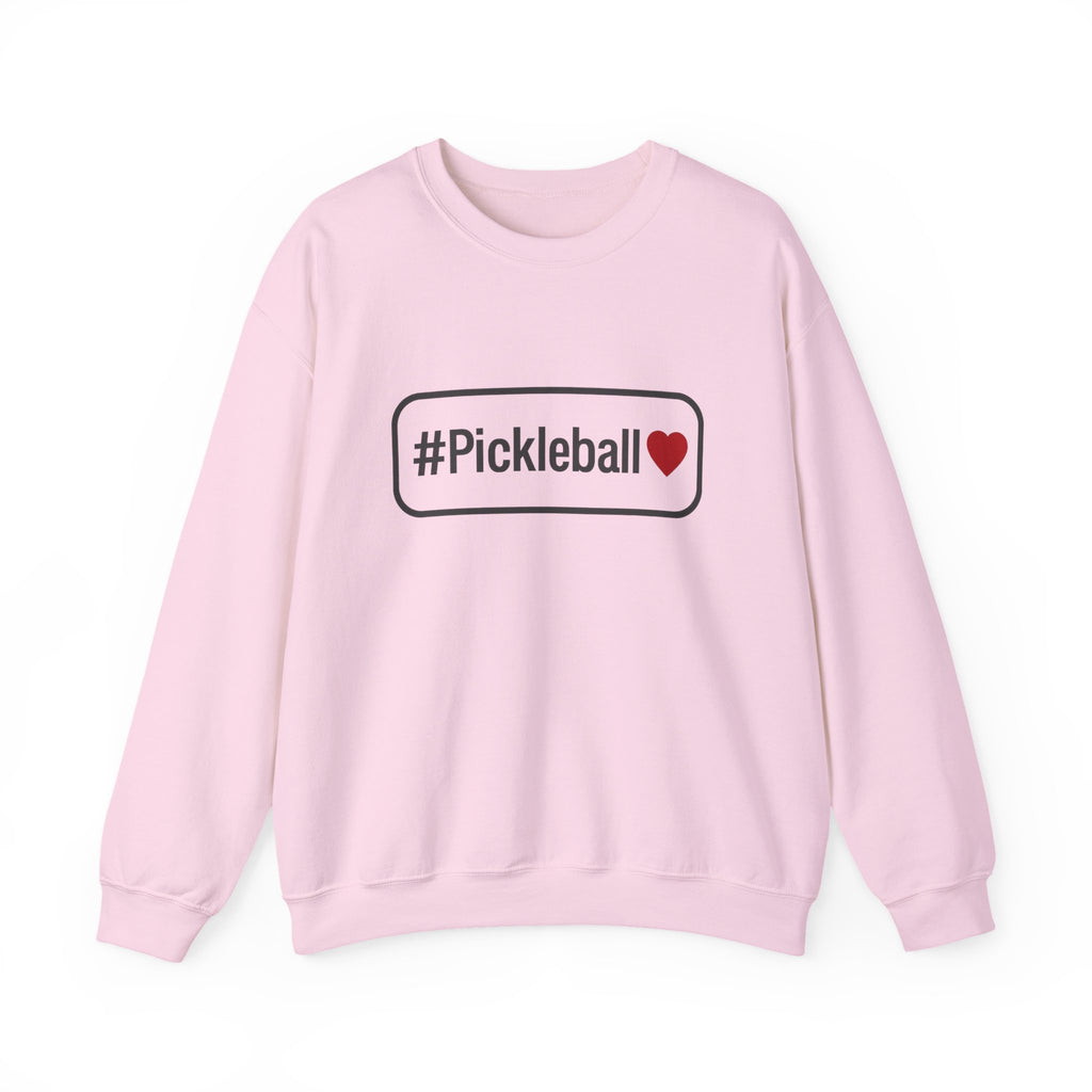 Pickleball Heart Crewneck Sweatshirt