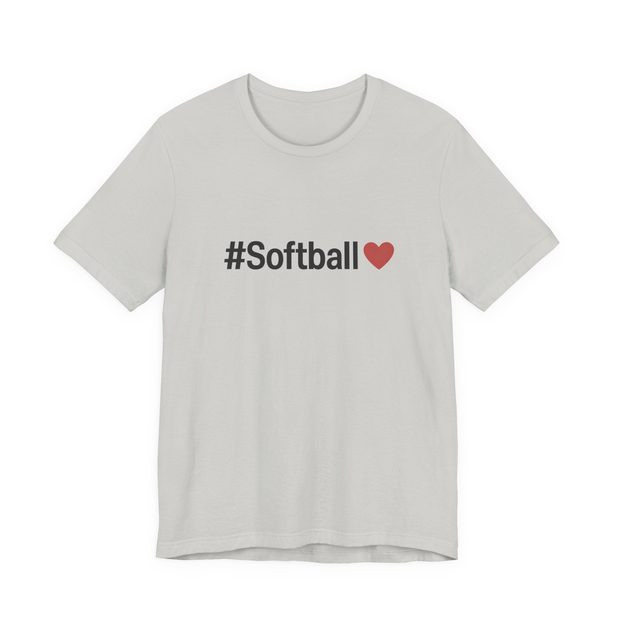 Softball Love Tee - Unisex Jersey Short Sleeve Shirt