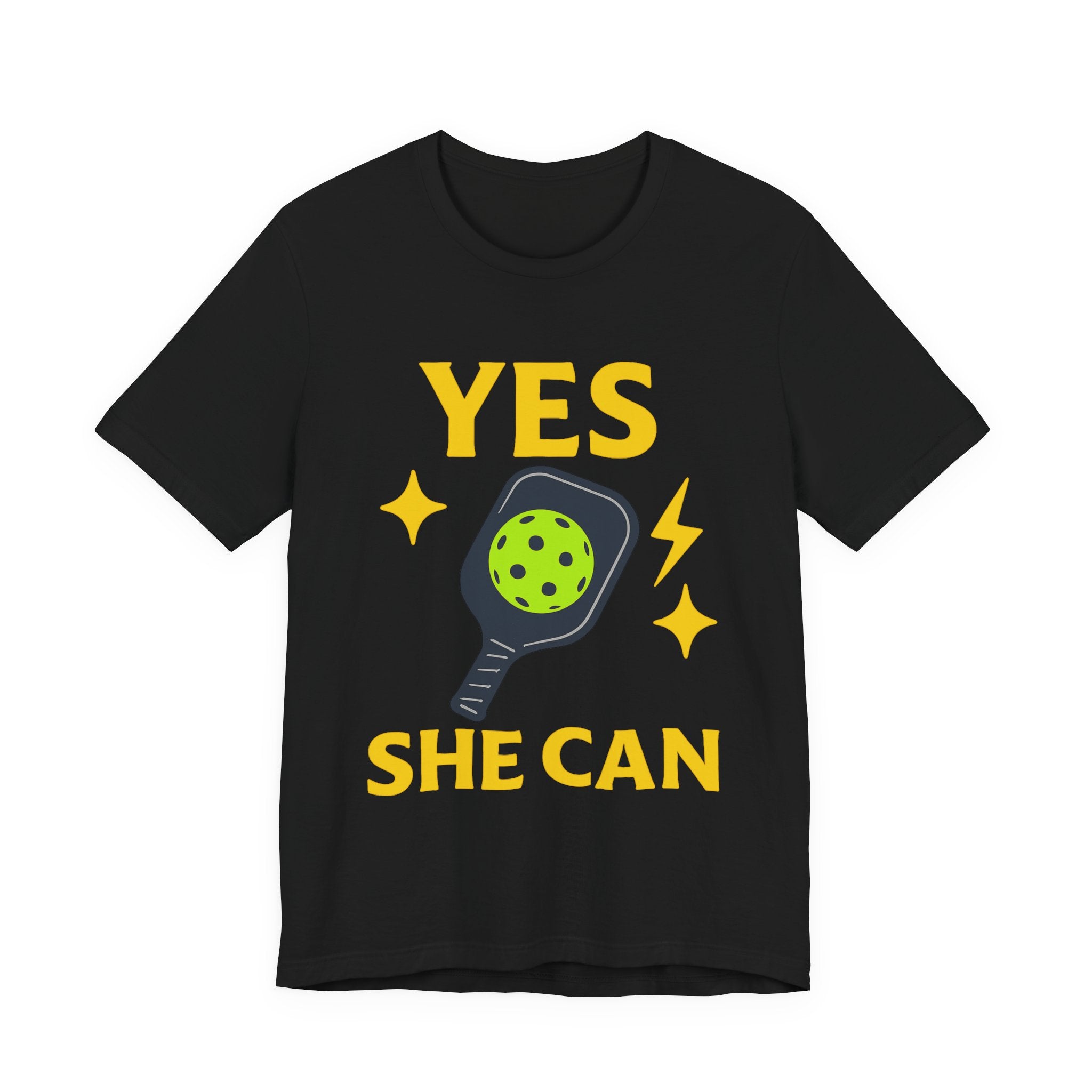 Yes, She Can Pickleball Unisex Tee