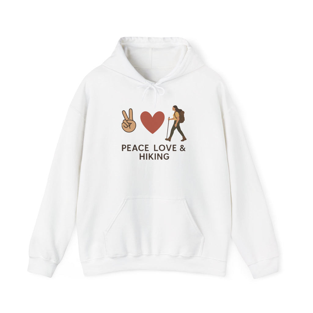 Peace, Love & Hiking Hoodie