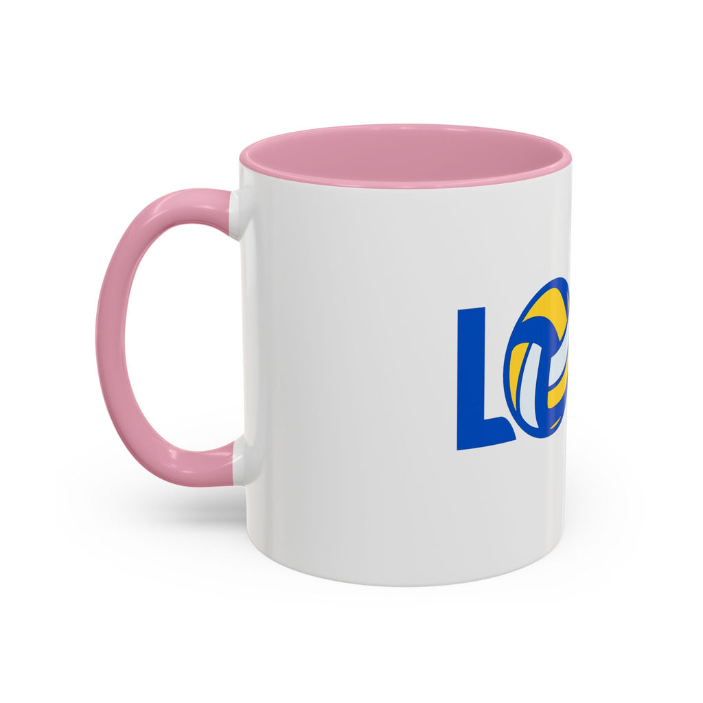Volleyball Love Mug - 11oz & 15oz Colorful Coffee Cup
