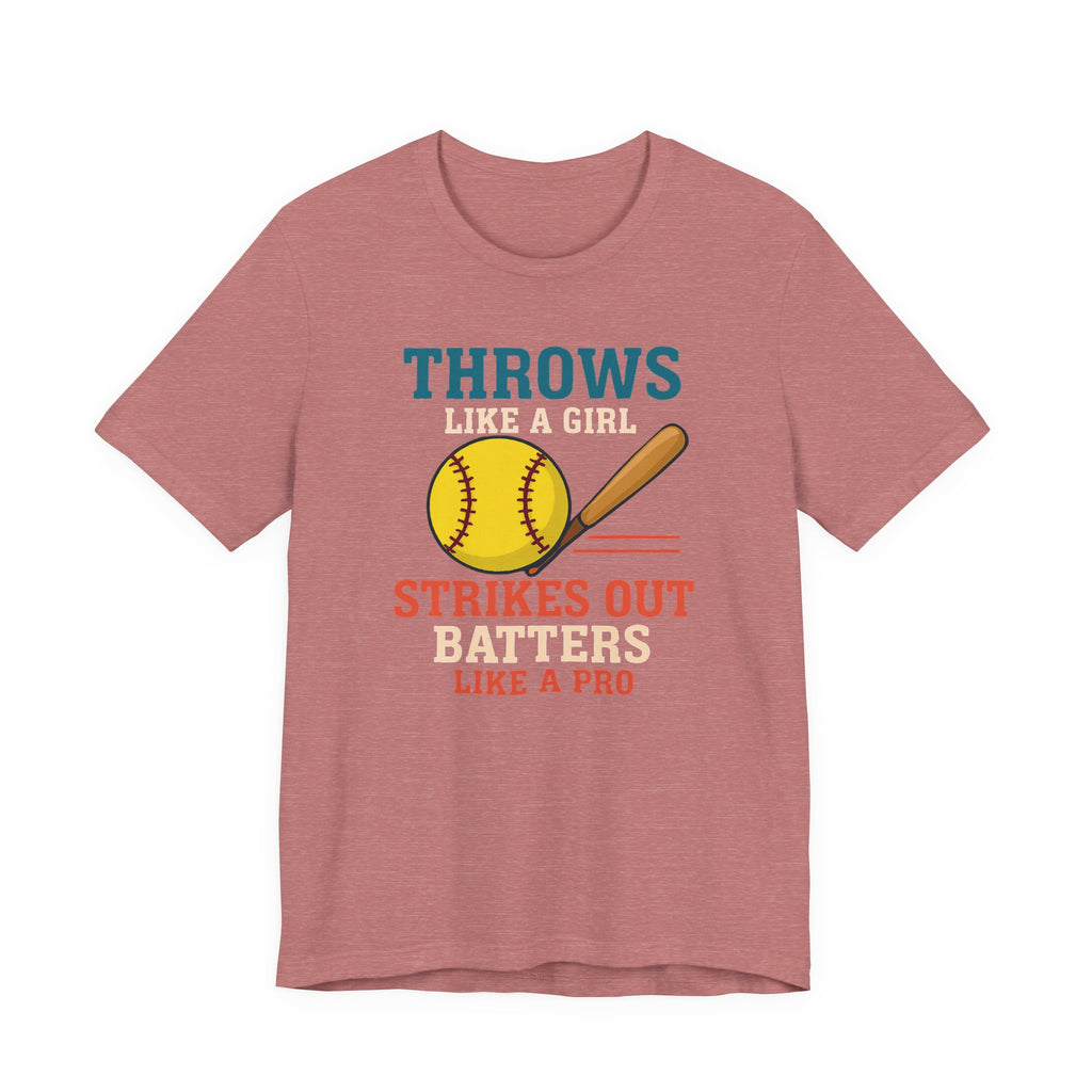 Softball Player Tee, Funny Sports Shirt, Gift for Athletes