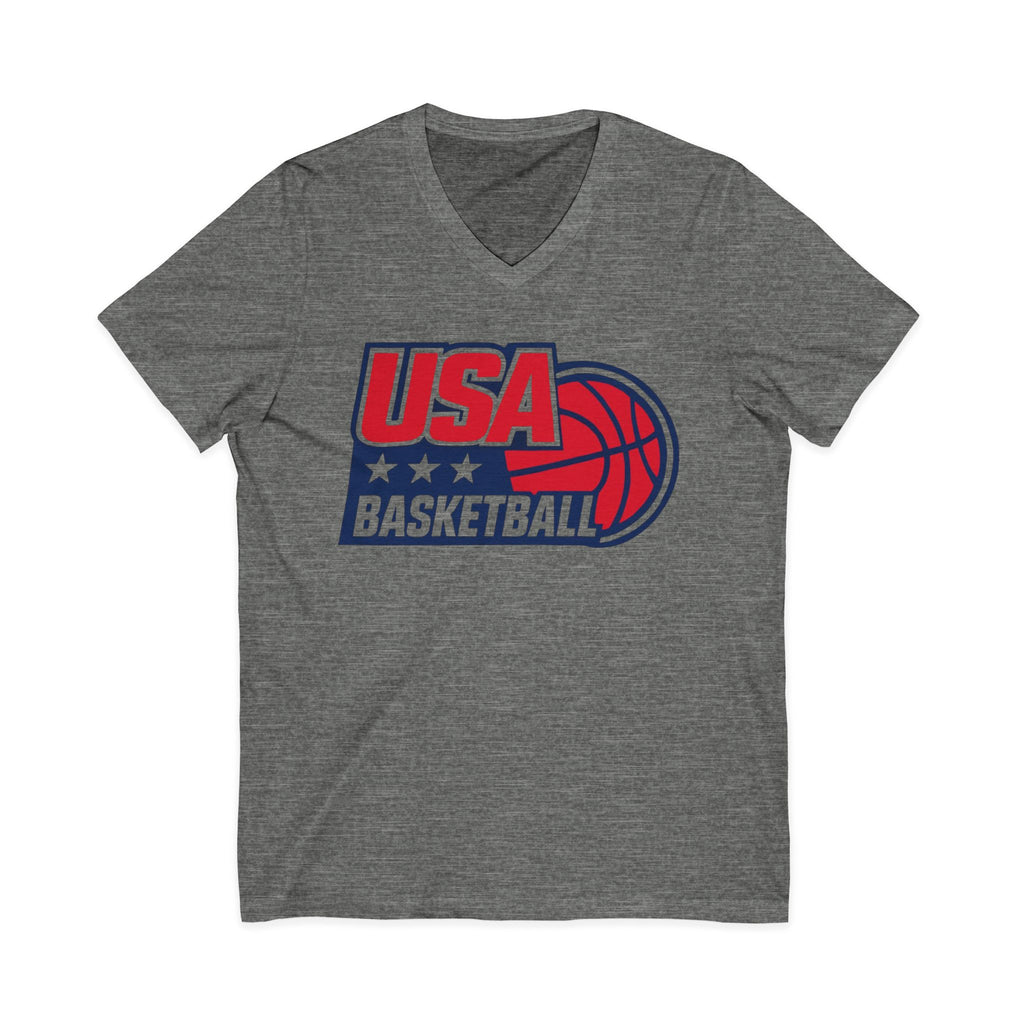 USA Basketball  V-Neck Tee