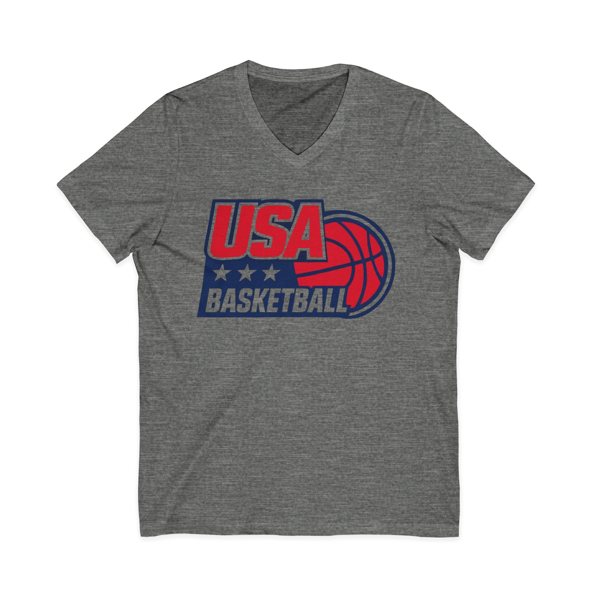 USA Basketball  V-Neck Tee