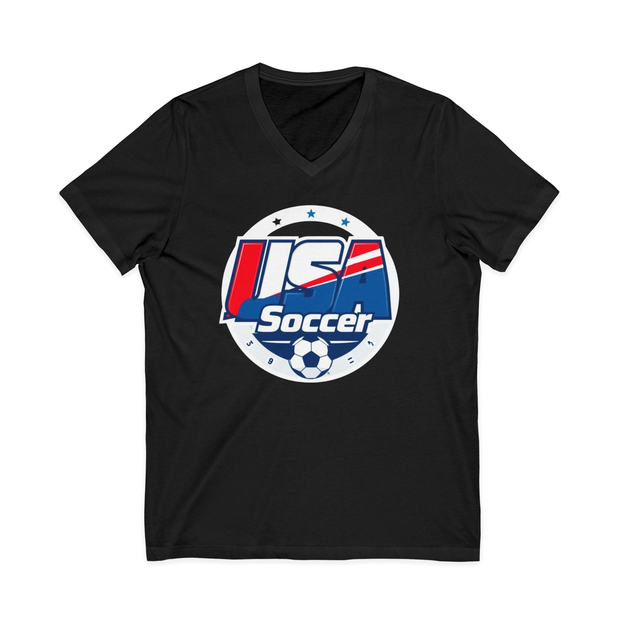 USA Soccer V-Neck T-Shirt