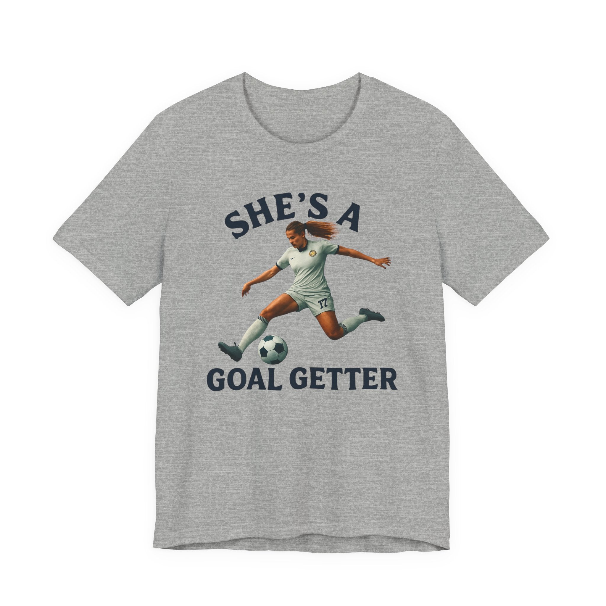 Goal Getter Unisex Jersey Tee | Soccer Shirt for Sports Lovers