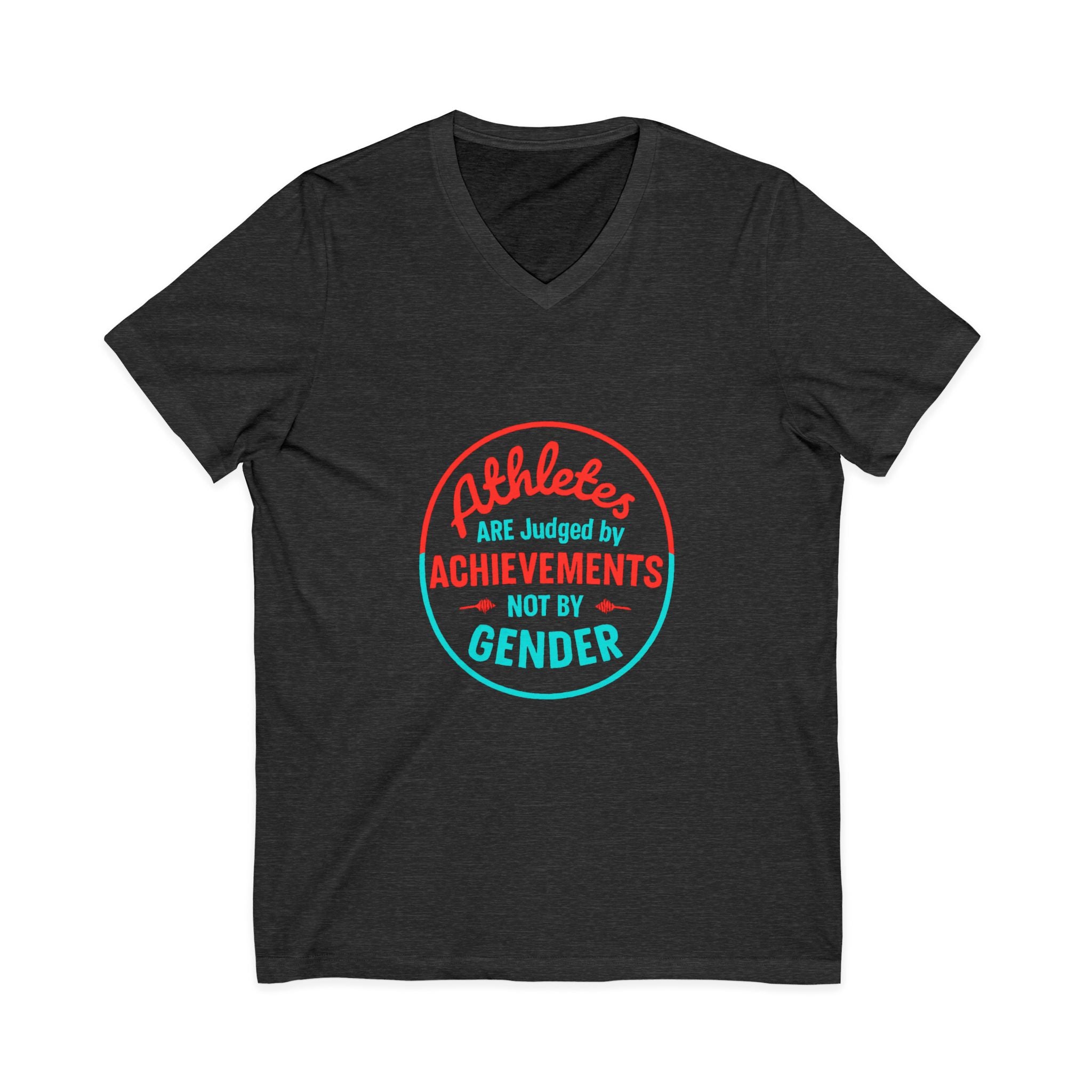 Athletes Are Judged V-Neck Tee