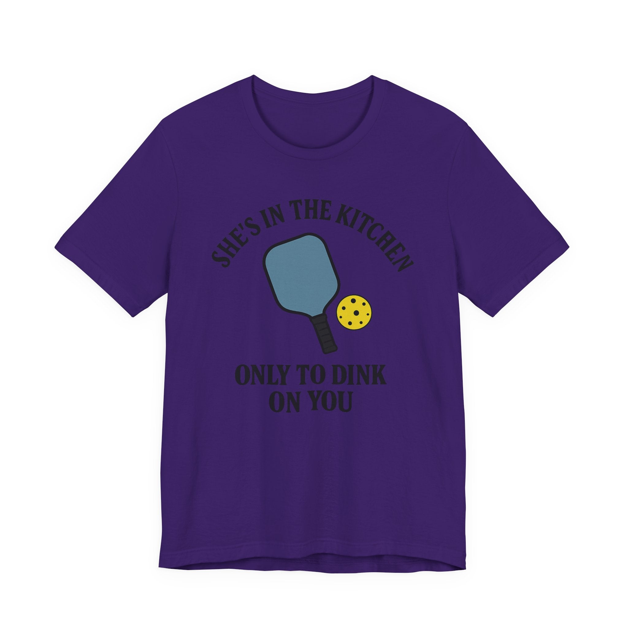 She's In The Kitchen Pickleball Unisex Tee