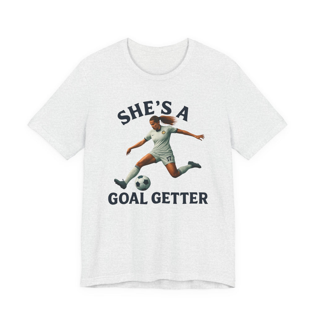 Goal Getter Unisex Jersey Tee | Soccer Shirt for Sports Lovers