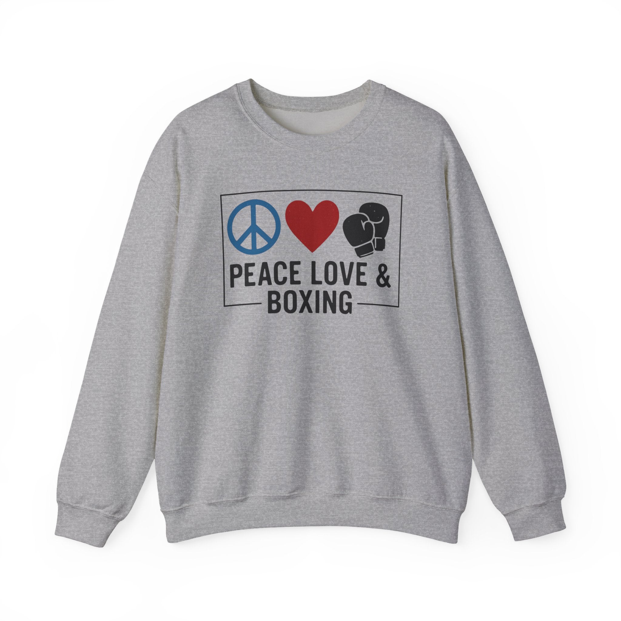 Peace Love Boxing Crewneck Sweatshirt