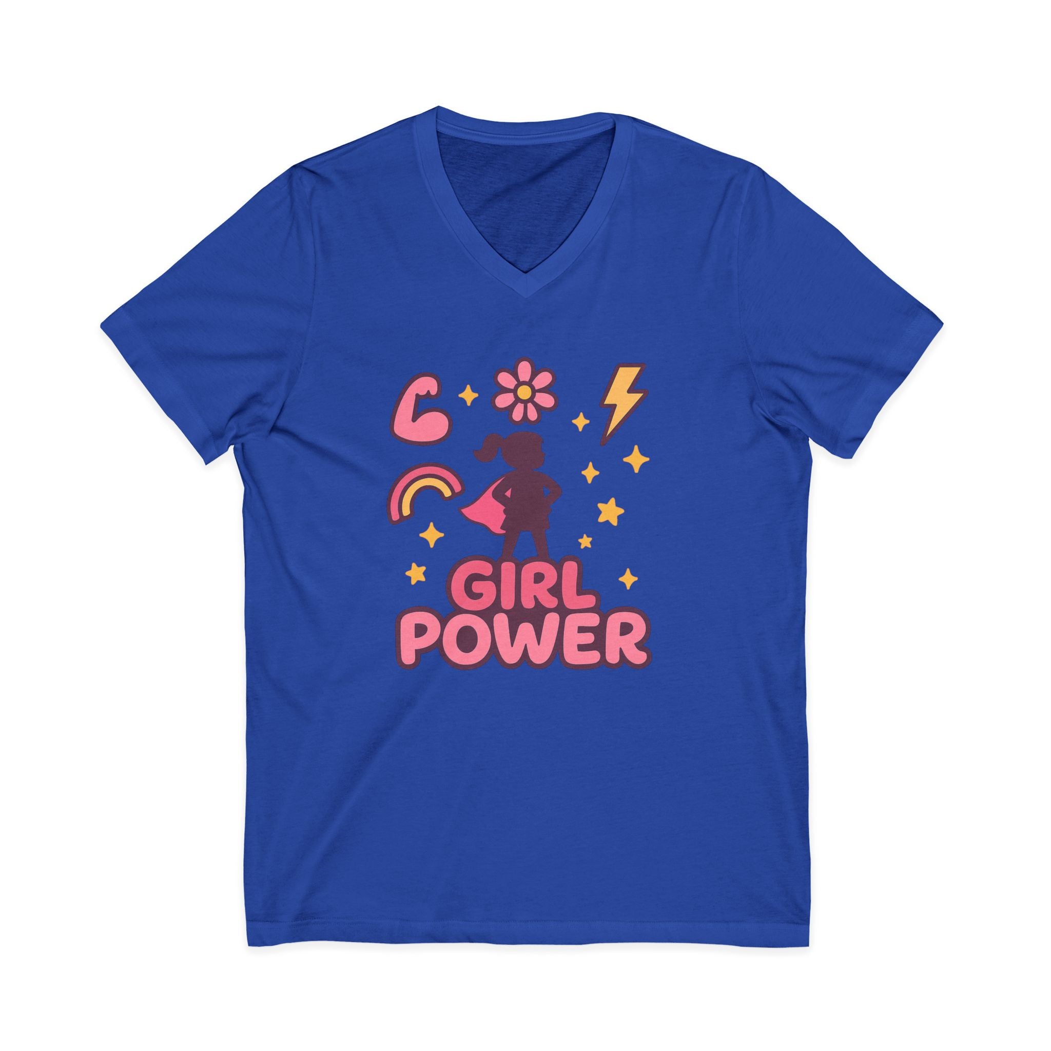 Girl Power V-Neck Tee