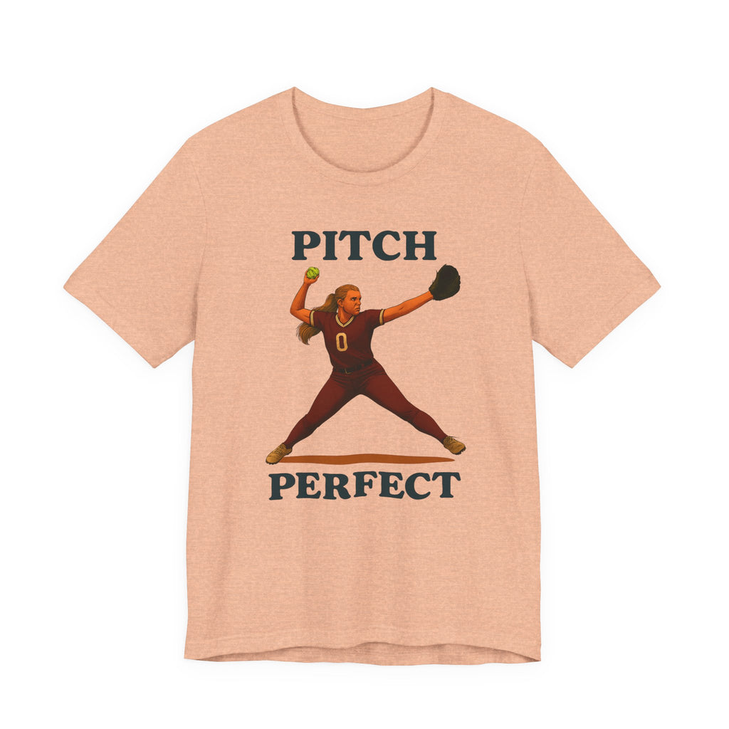 Pitch Perfect Softball Tee, Unisex Jersey T-Shirt