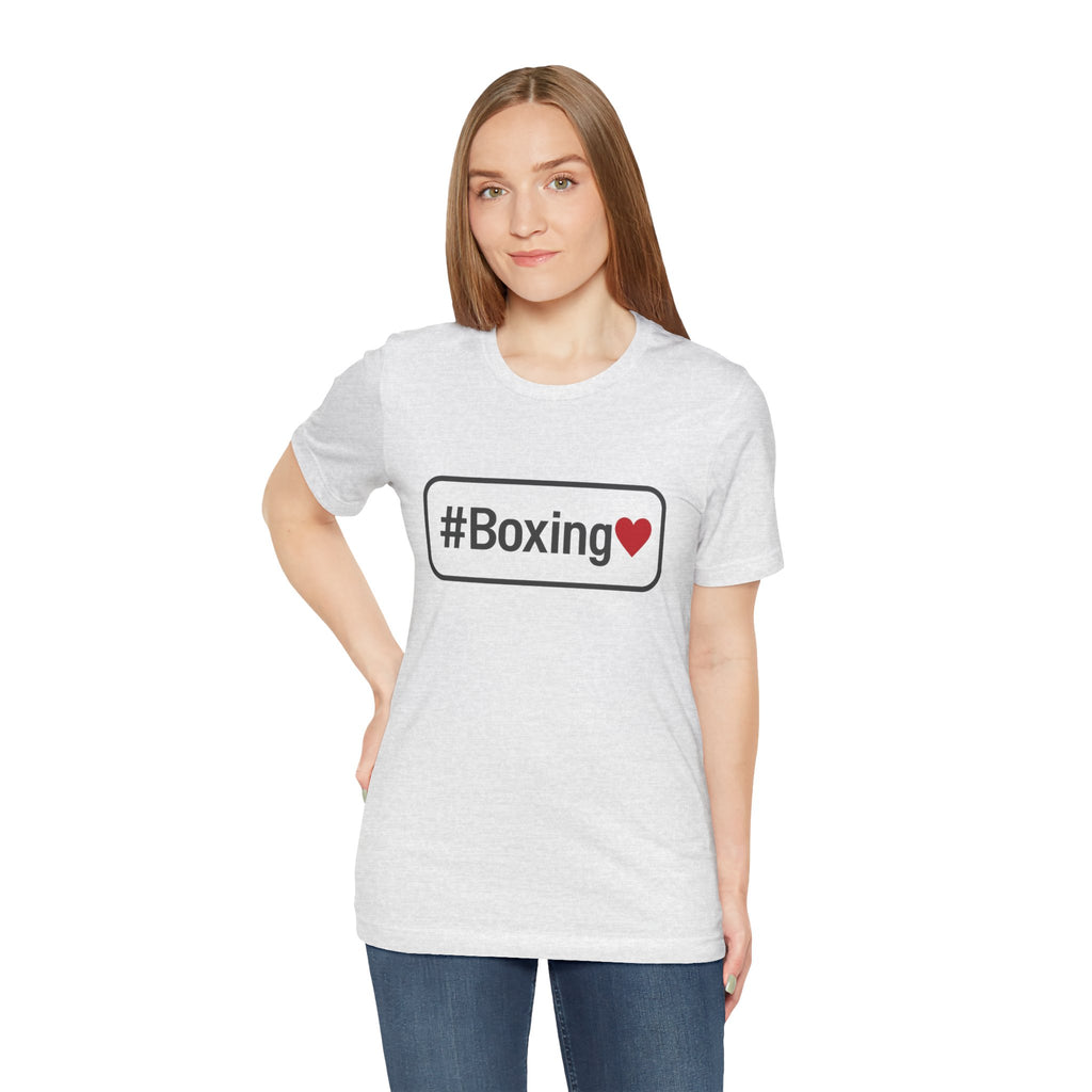 Boxing Heart Unisex Tee, Boxing Shirt