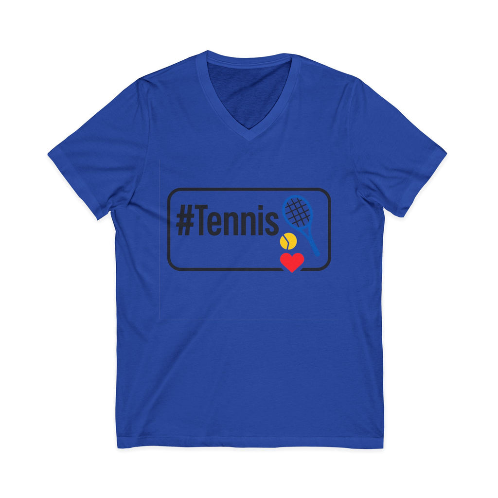 Tennis Love Unisex V-Neck Tee