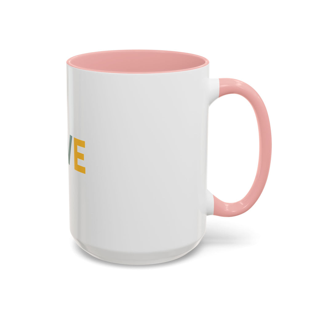 Basketball Love Accent Coffee Mug