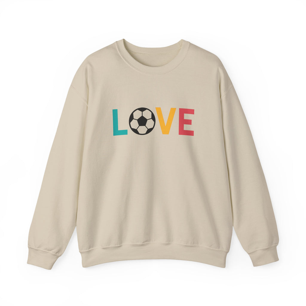 Soccer Love Sweatshirt | Unisex Heavy Blend