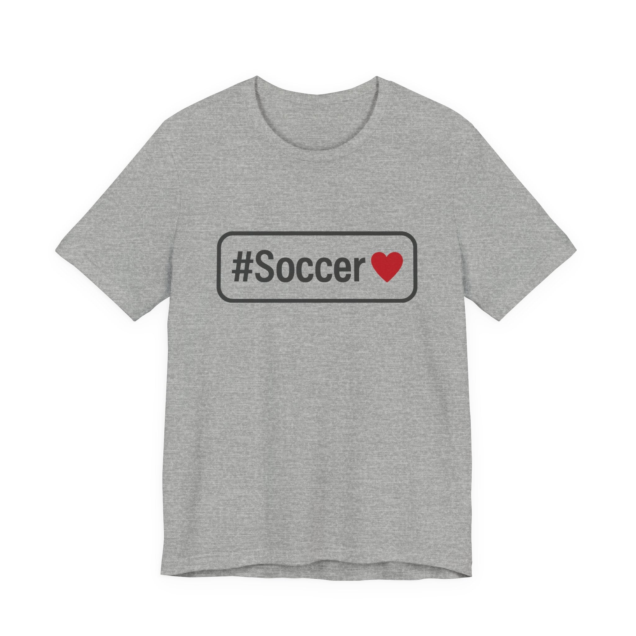 #Soccer Love Unisex Tee – Perfect for Fans