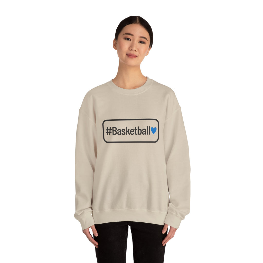 Basketball Love Unisex Crewneck Sweatshirt