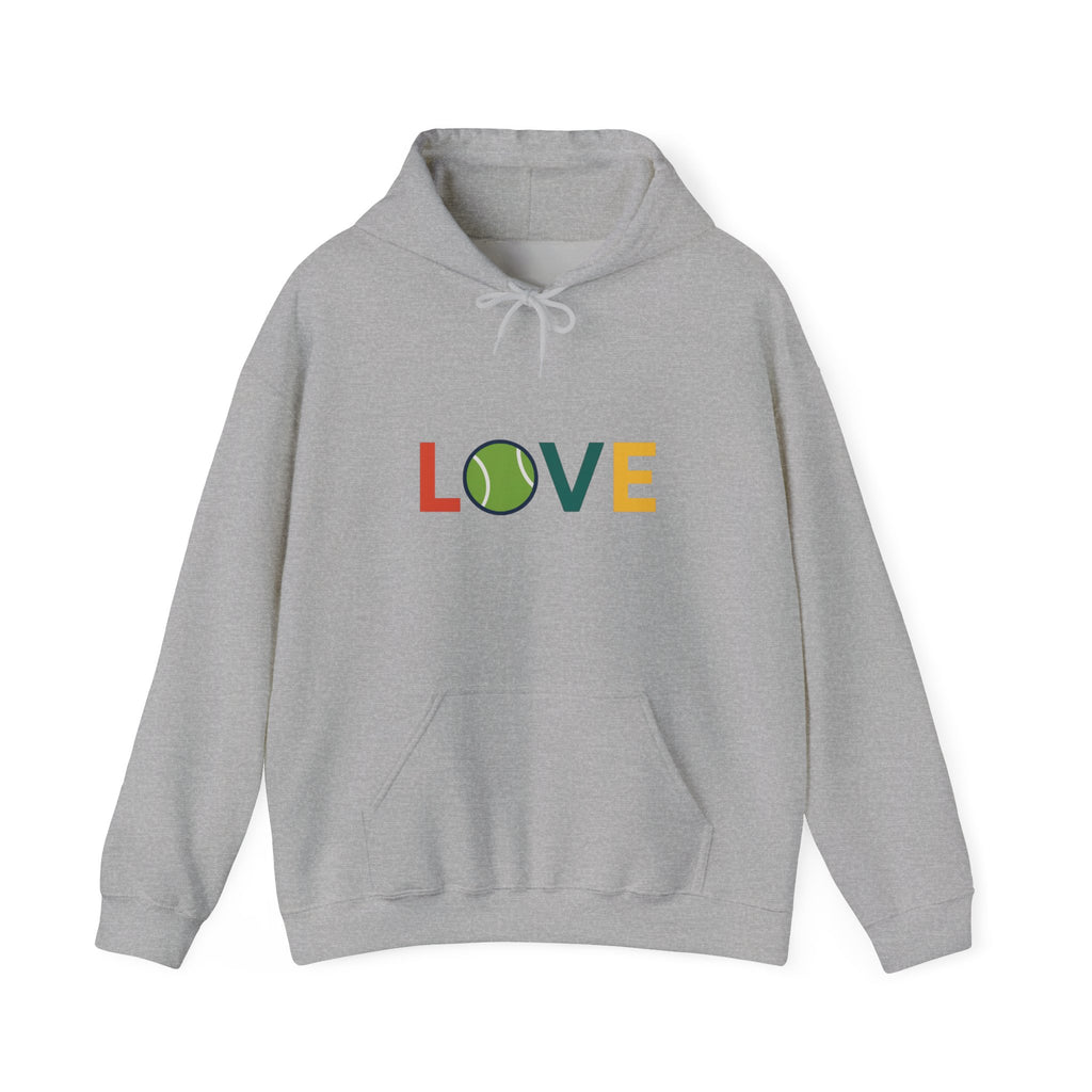 Love Tennis Hooded Sweatshirt