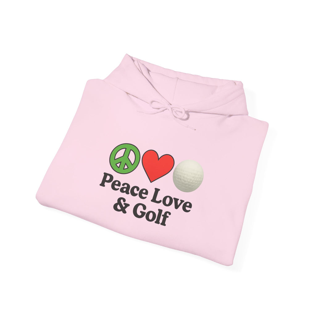 Peace Love & Golf Hoodie