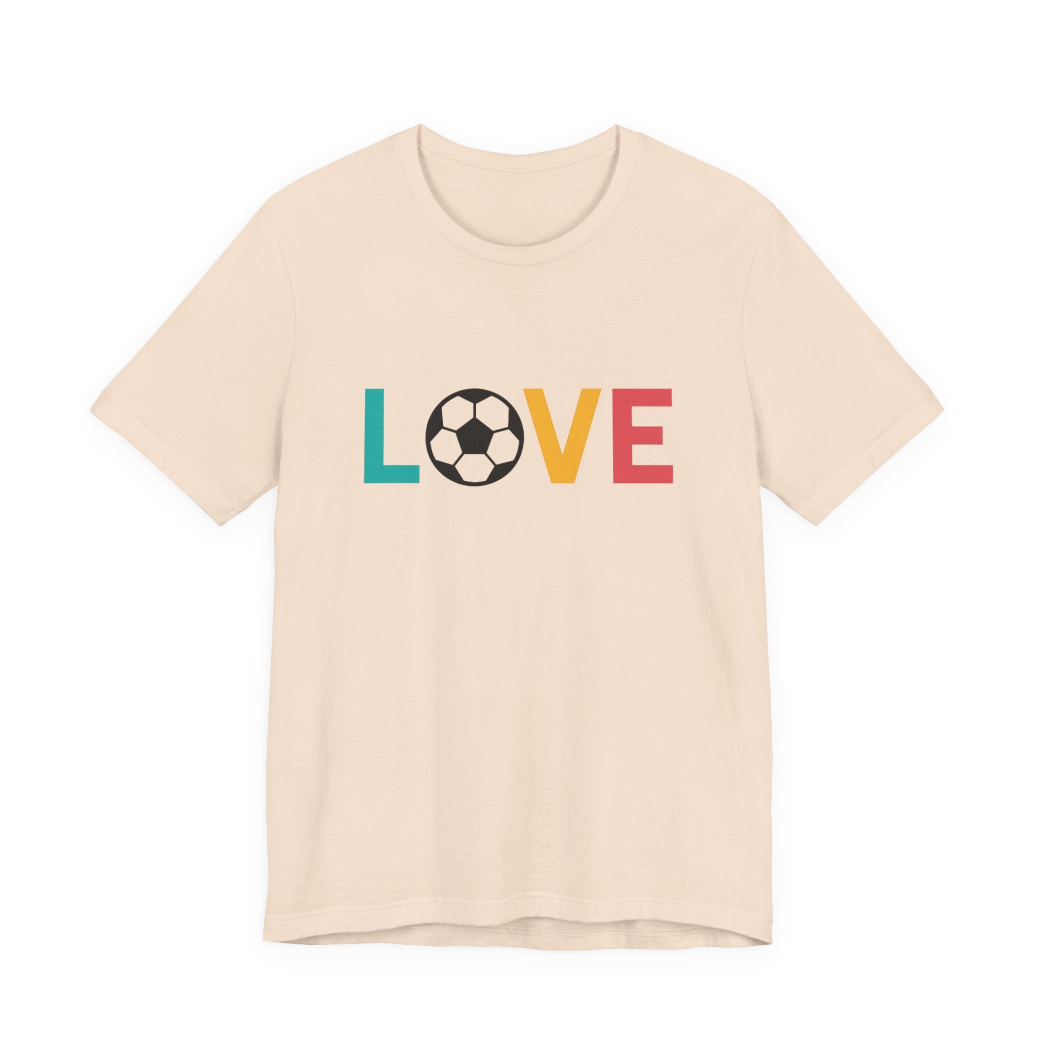 Love Soccer Unisex Tee, Sports Fan Shirt