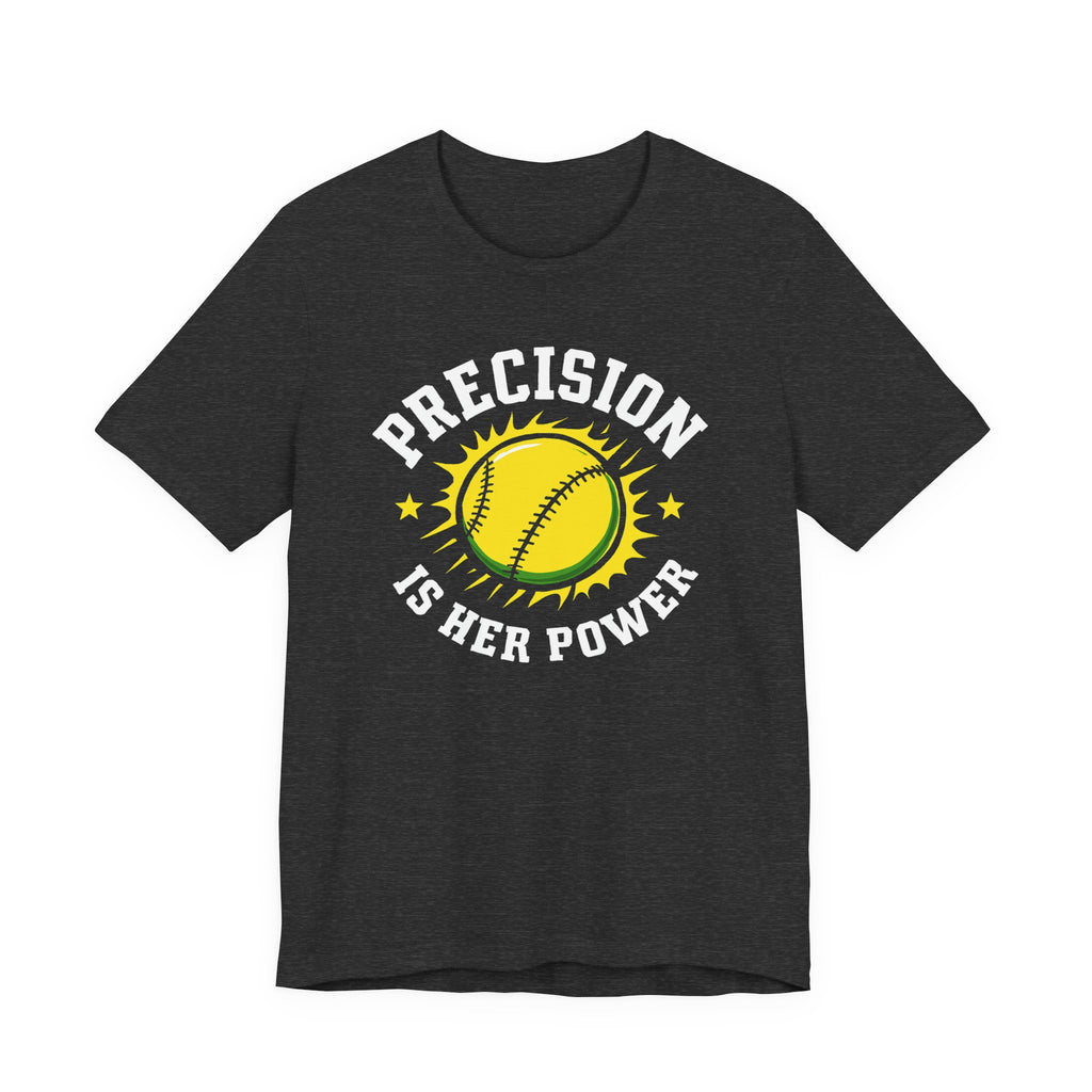 Softball Empowerment Tee - Precision is Her Power