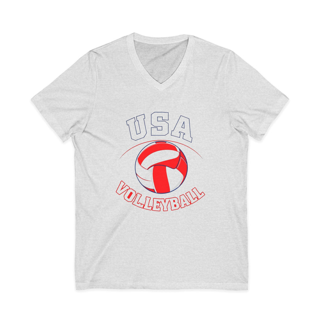 USA Volleyball V-Neck Tee